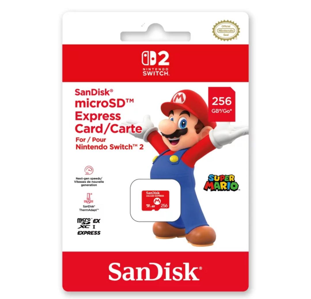 Switch2 マリオカート同梱版 Switch2専用プロコン sdカード