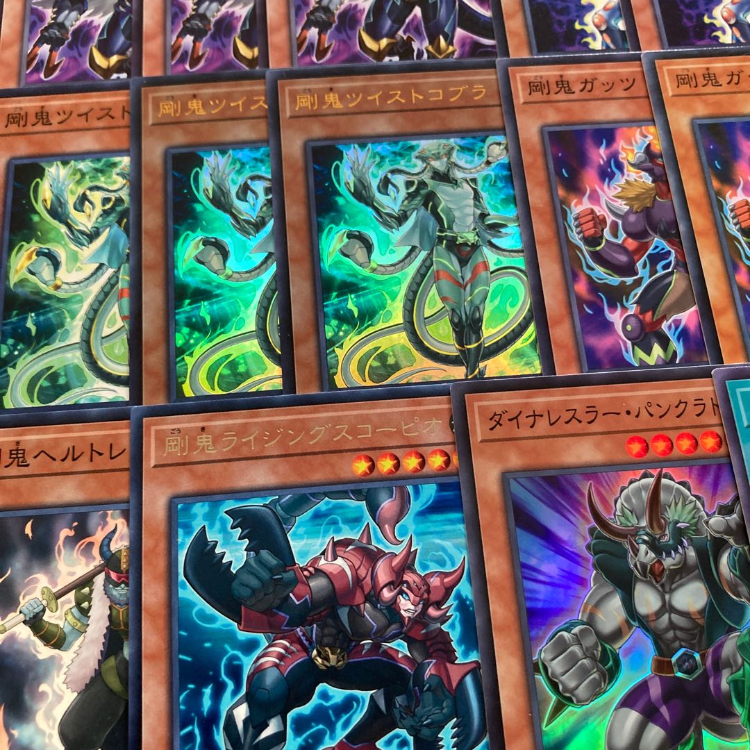 Yu-Gi-Oh Tsuyoki Deck Gouki Suprex The Tyrant Ogre The Great Ogre Finish Hold Gouki Cage Match Gouki Re-Match 1枚
