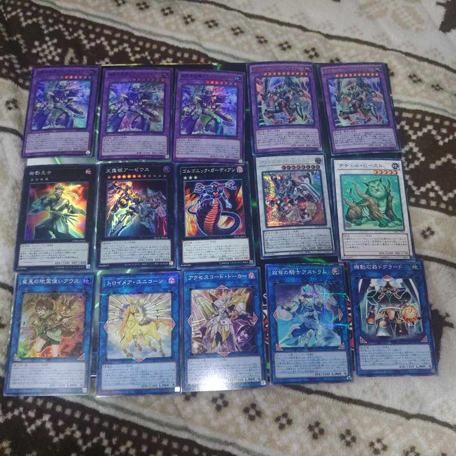 Electromagnetic Warrior Magnet Warrior Duoterion Adamancipator Researcher Linear Magnum Rock Tribe Yu-Gi-Oh Deck Parts 1枚