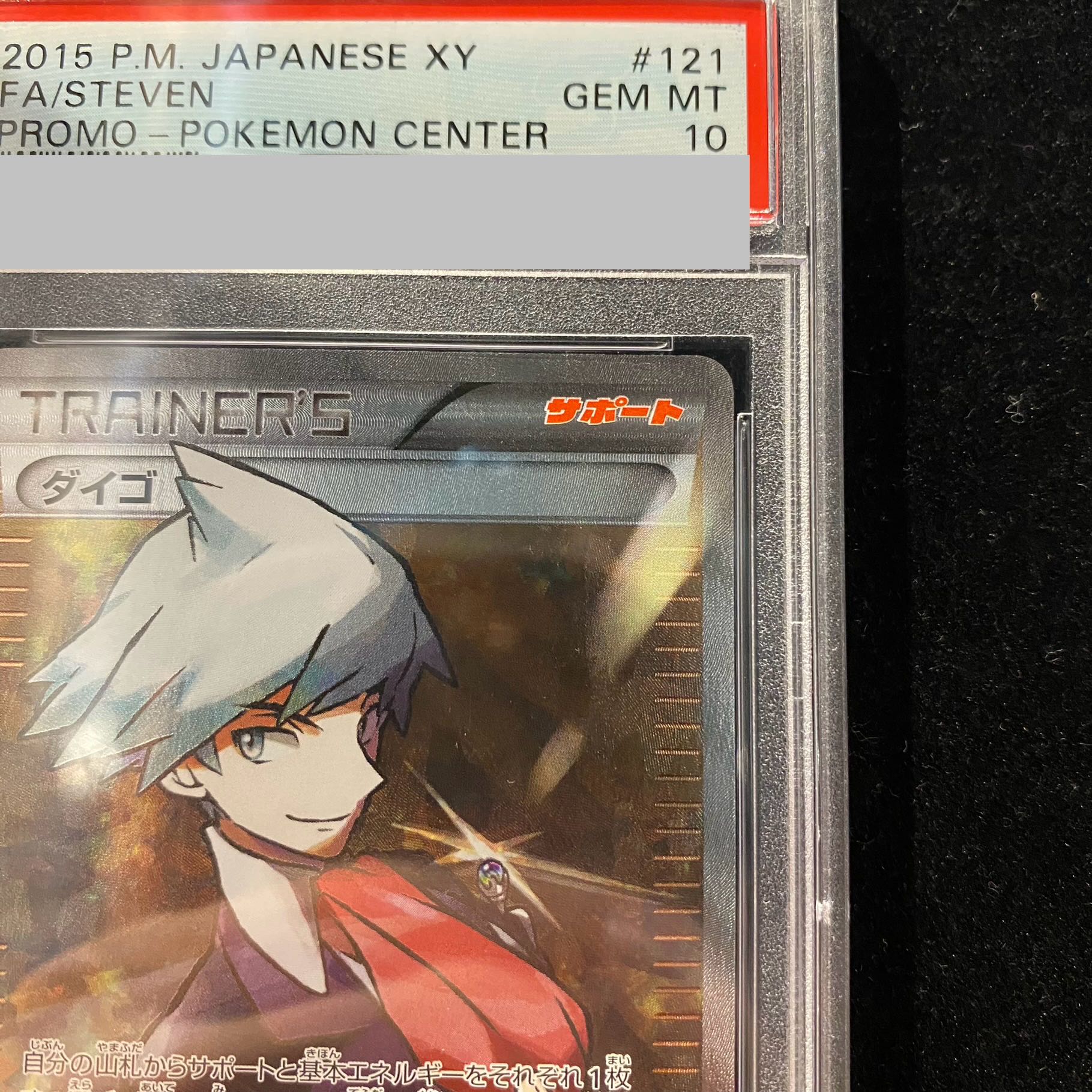 【PSA10】ダイゴ PROMO 121/XY-P