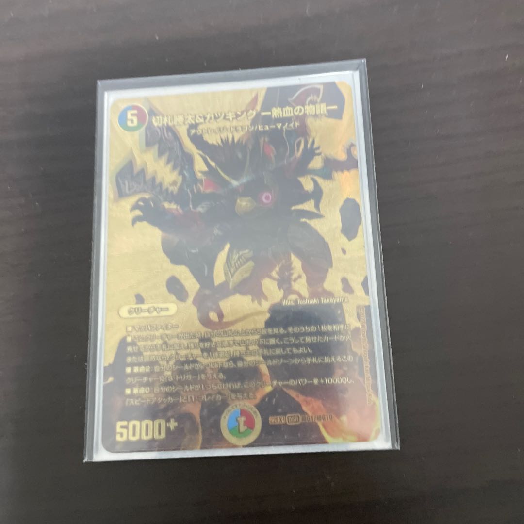 切札勝太&カツキング -熱血の物語- DSR 超G1/超G10 1枚