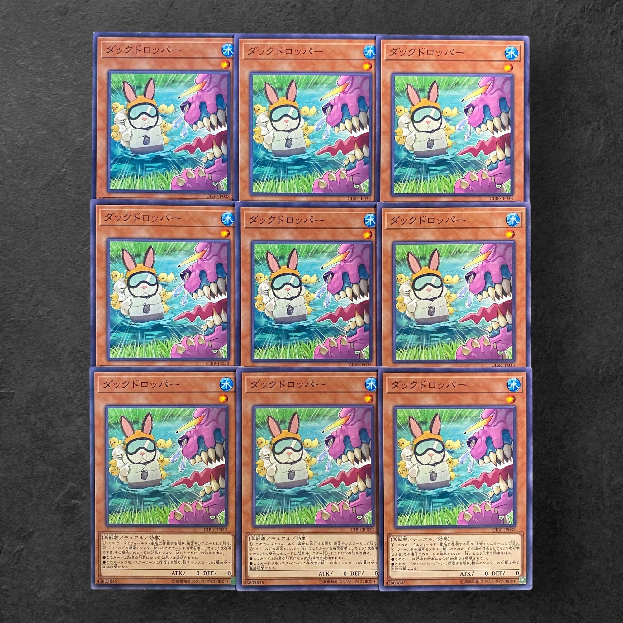 7506 [King of Games] Duck Dummy 9-card set