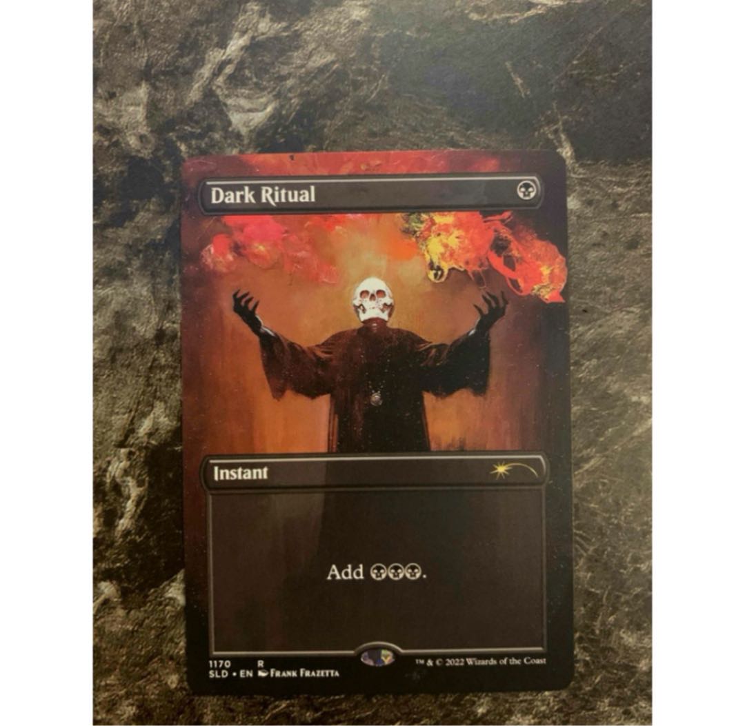 mtg Secret Lair Frank Frazetta Dark Ritual ff 1枚