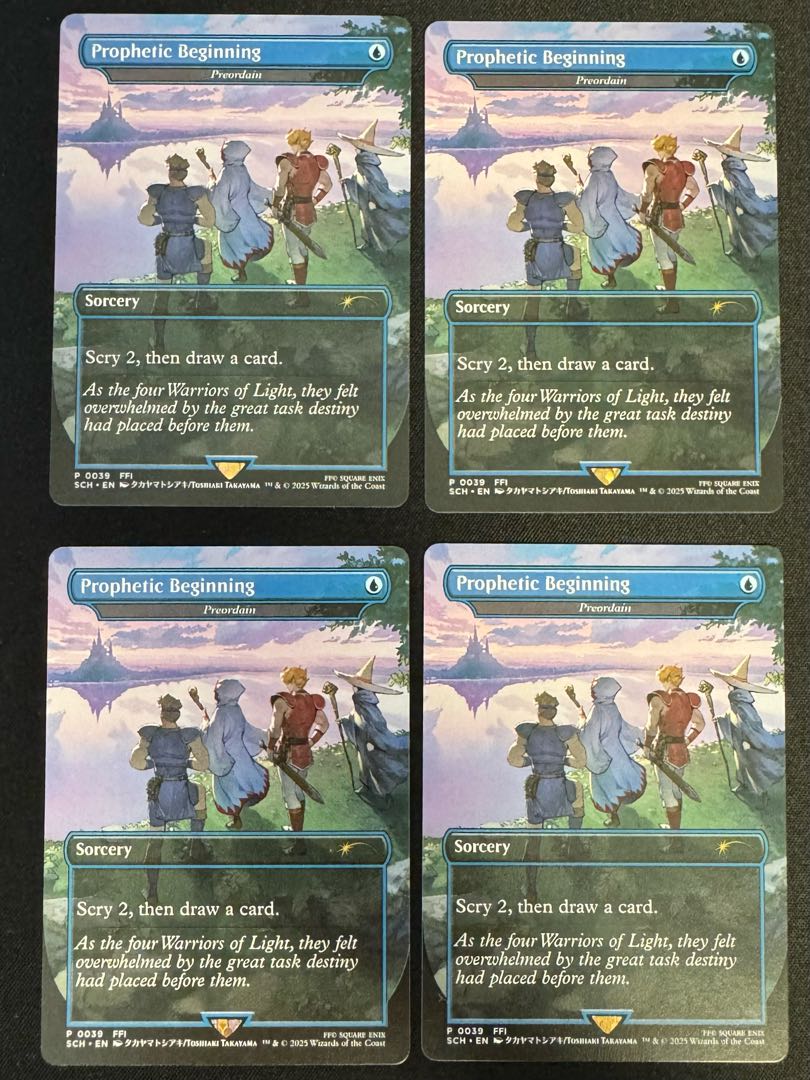 MTG 探求の旅のはじまり(定業) 英語4枚セット 4枚