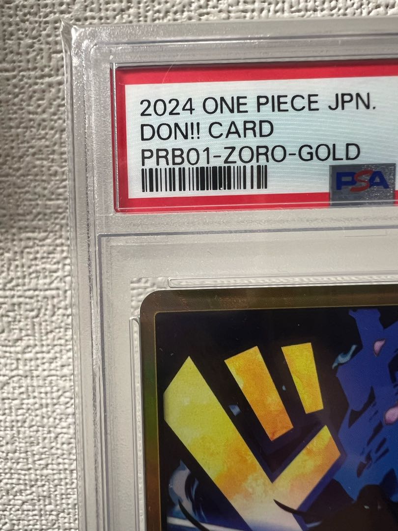 PSA10] Don! Card (Roronoa Zoro)(Parallel)(Super Parallel)