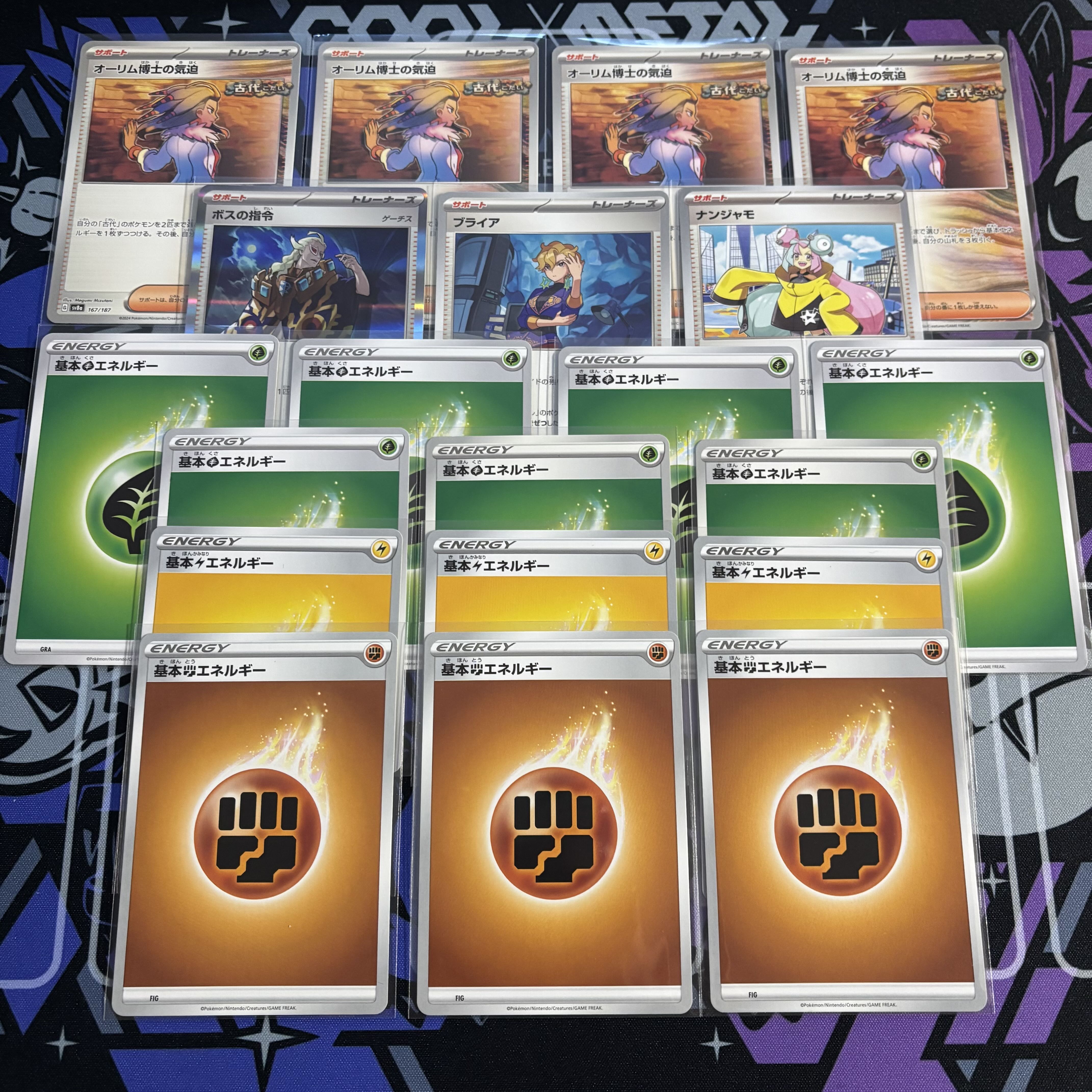 ポケカ 構築済み デッキ タケルライコex オーガポンex ポケカ 構築済み デッキ タケルライコex オーガポンex