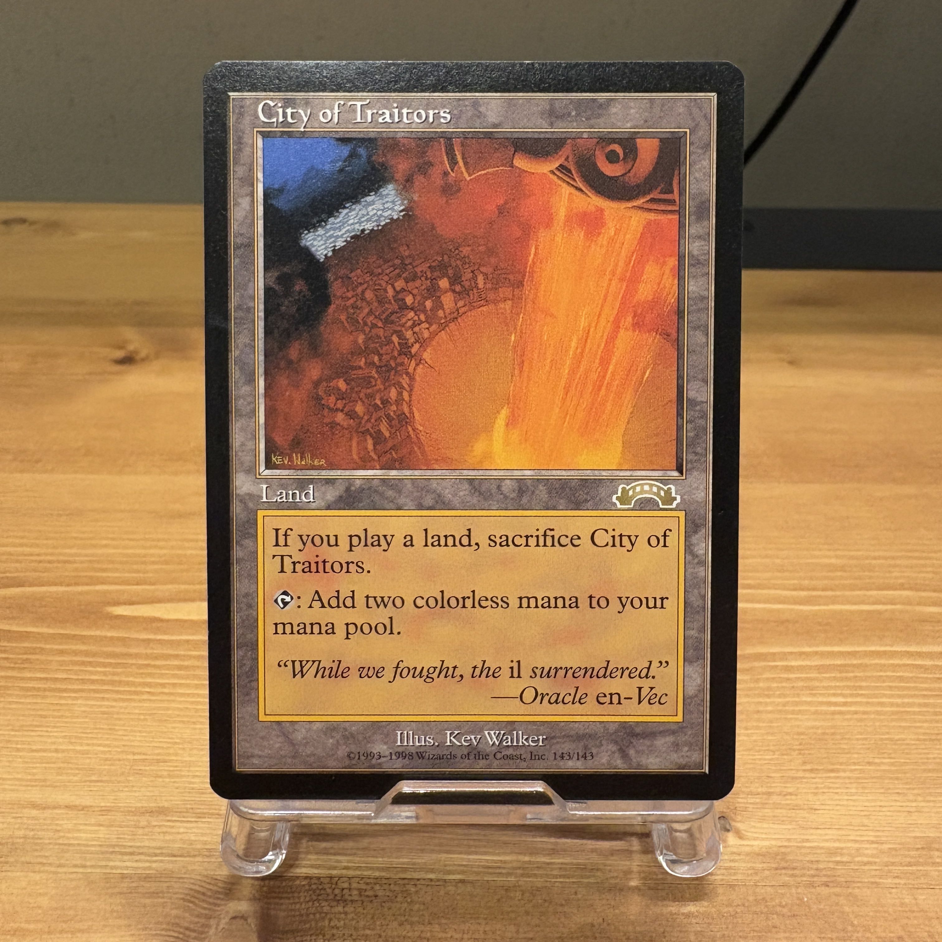 [EX+]City of Traitors/City of Traitors EN EXO MTG