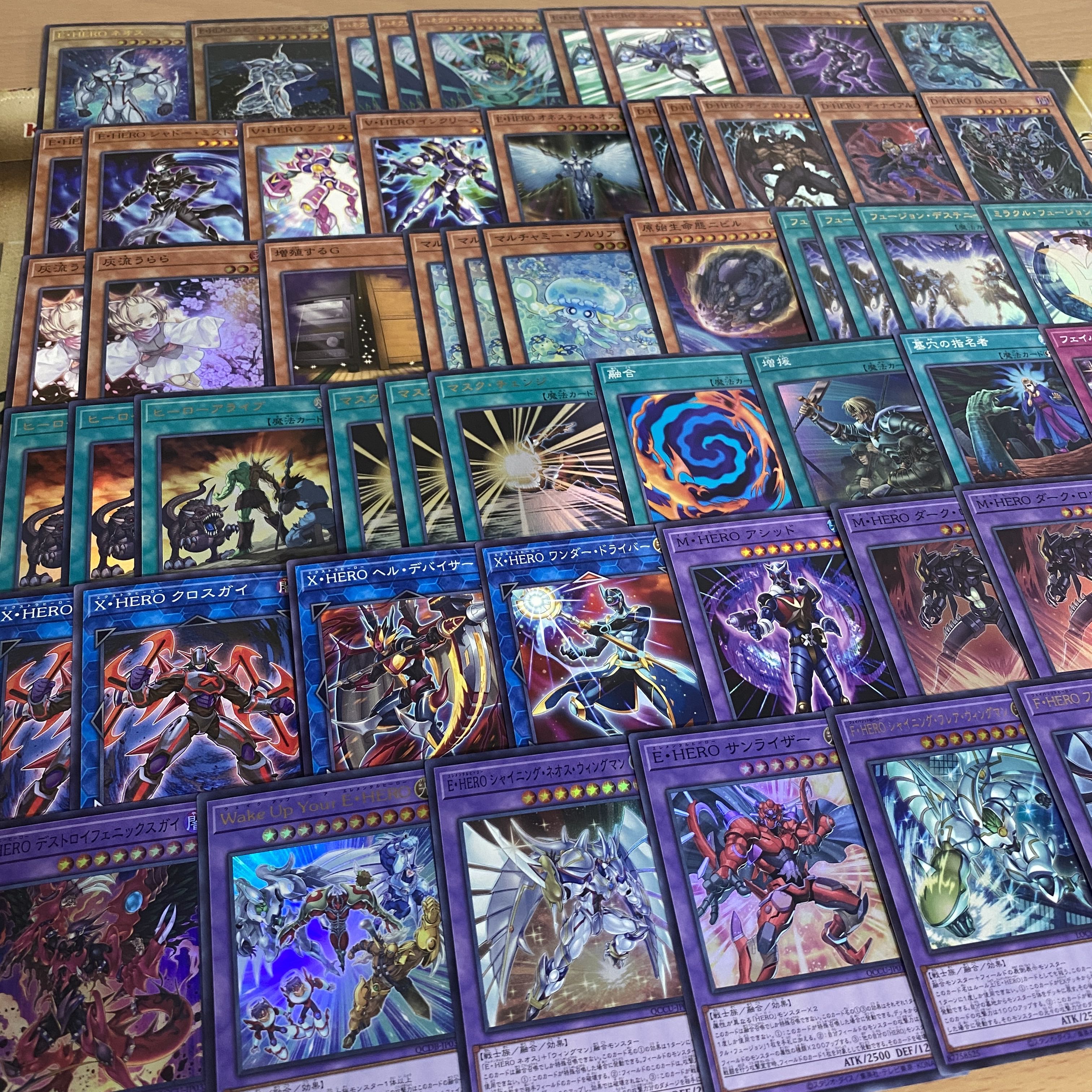 E-HERO Deck [search below A Hero Lives F-HERO Flame Wingman Yu-Gi-Oh Full Scale Constructed Collective Sale Early 2nd Period Relief Gateball] 1枚