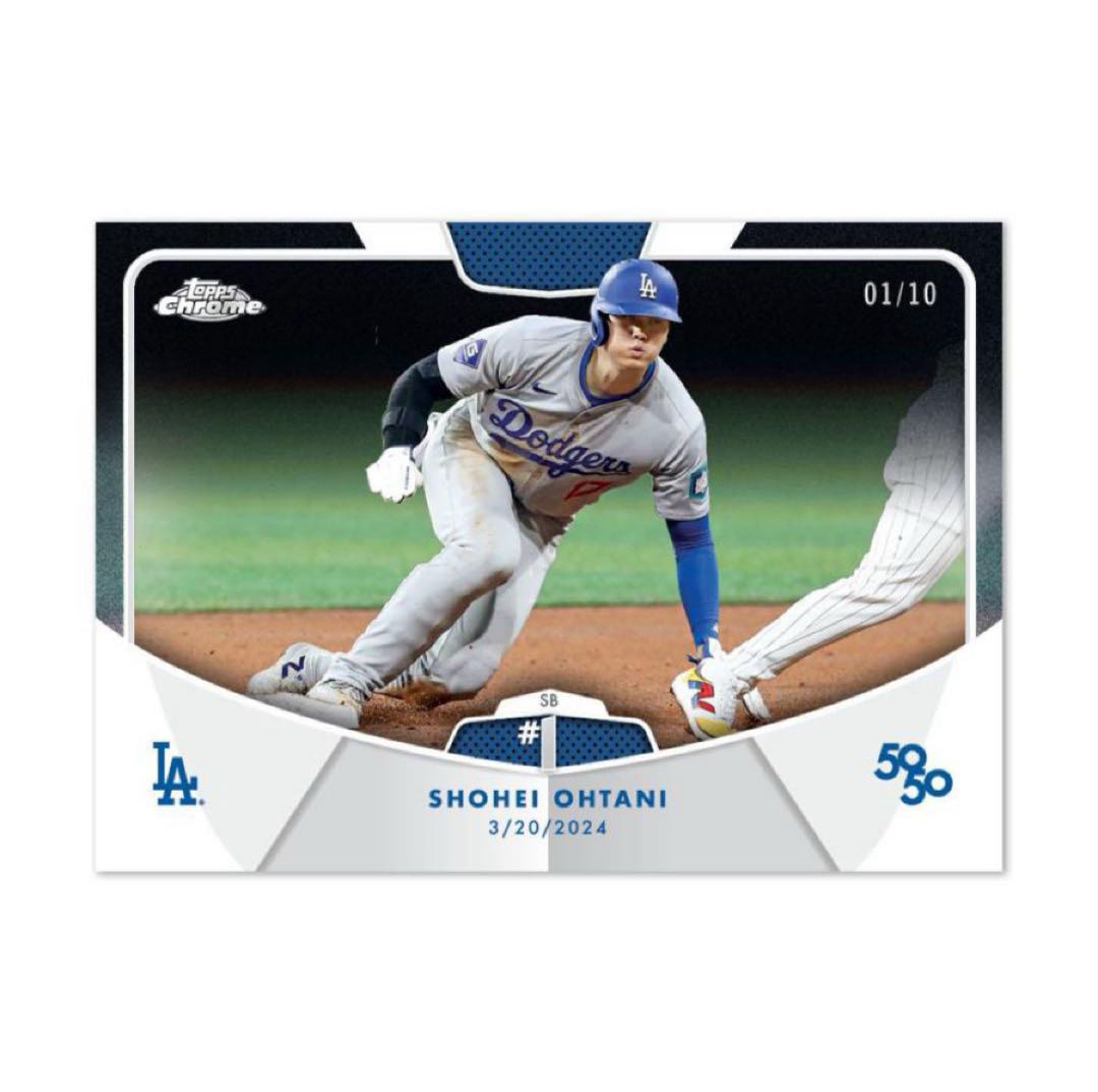 2024 Topps 50/50 大谷翔平– 10pack 1box