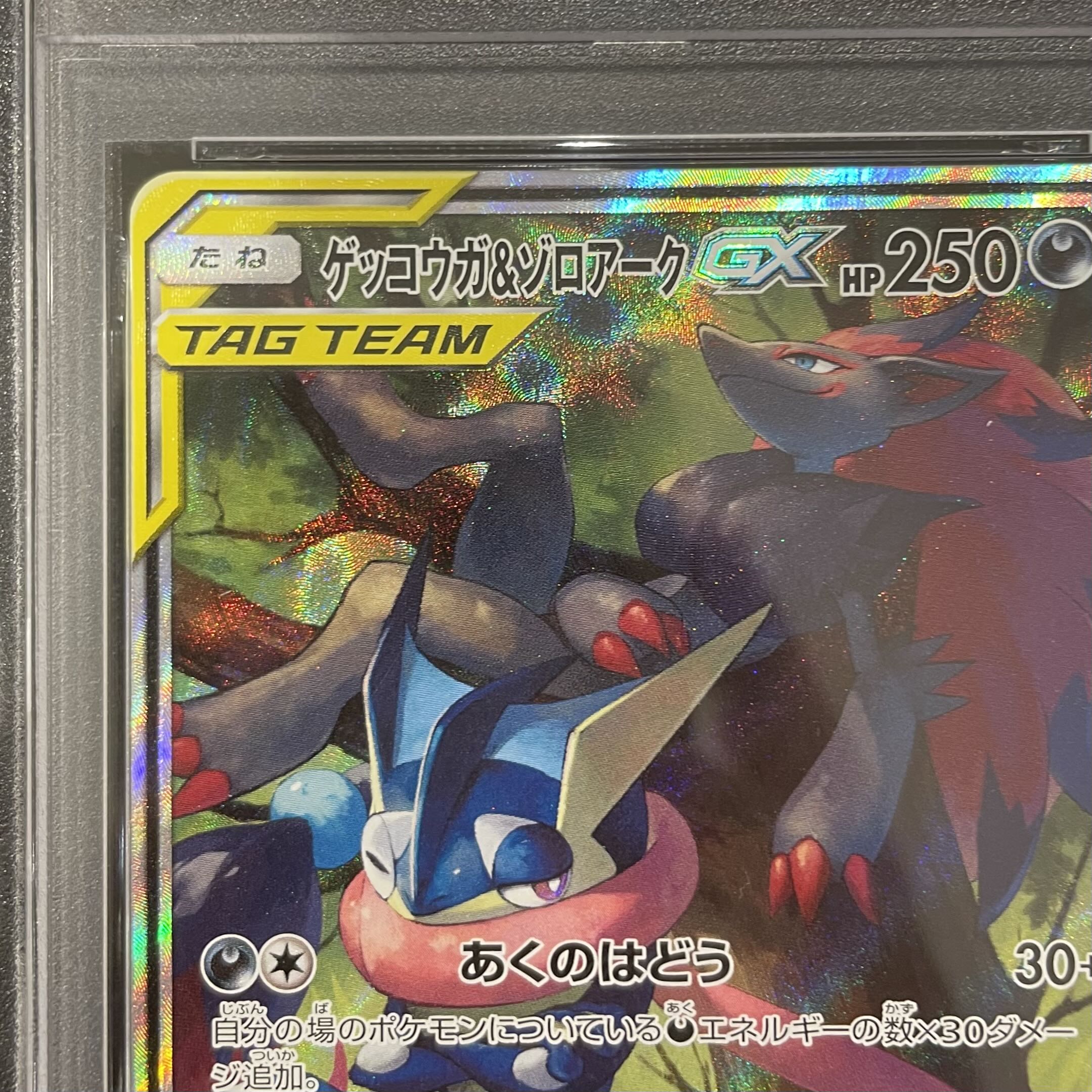 【PSA10】ゲッコウガ＆ゾロアークGX SR 059/055 1枚