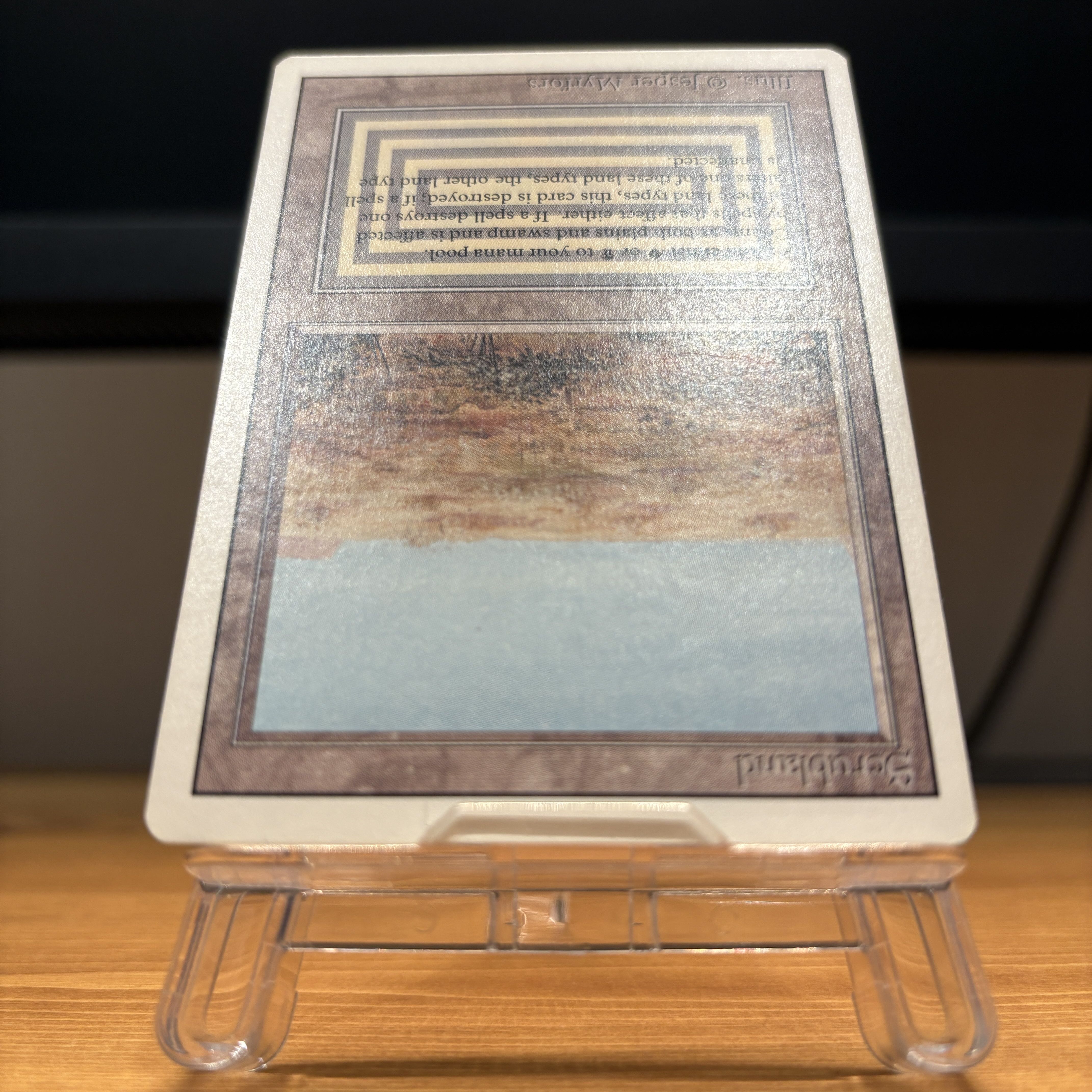 Scrubland 3ED EN リバイズド デュアルランド MTG 1枚