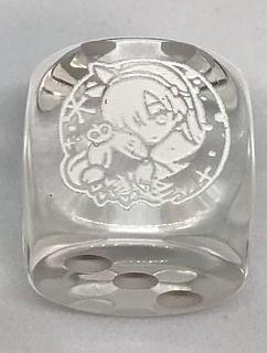 FGO Fate Anastasia Dice 6-sided Dice Transparent