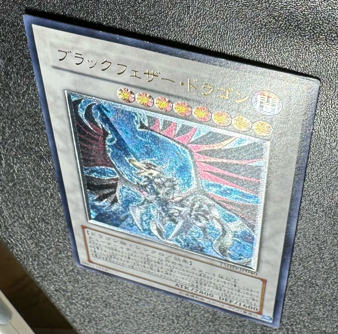 ブラックフェザードラゴン/ドラゴン族/遊戯王/レリーフ ブラックフェザードラゴン/ドラゴン族/遊戯王/レリーフ