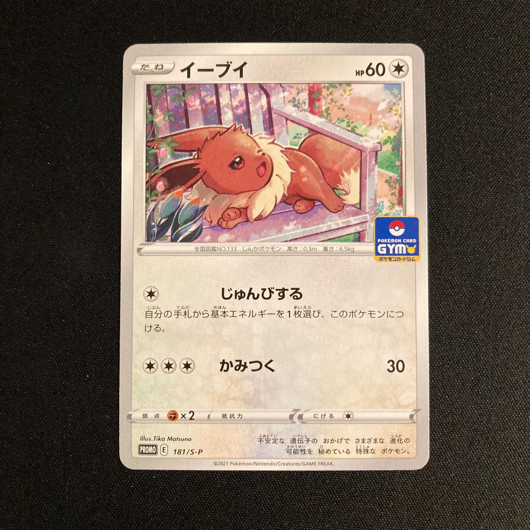 a390 Eevee 181/S-P Promo Pokemon Trekkie