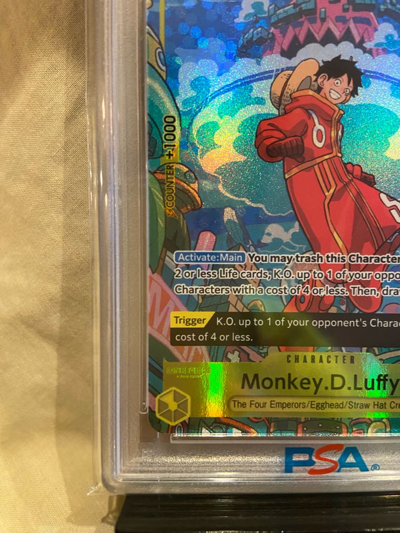 PSA10 ワンピースカードルフィトレジャーレア TR 英語版海外版