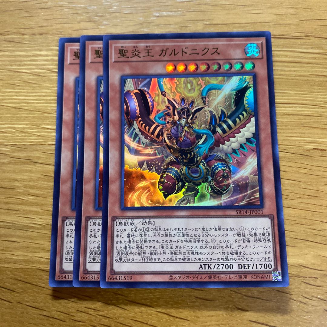 聖炎王 ガルドニクス ウルトラレア SR14-JP001