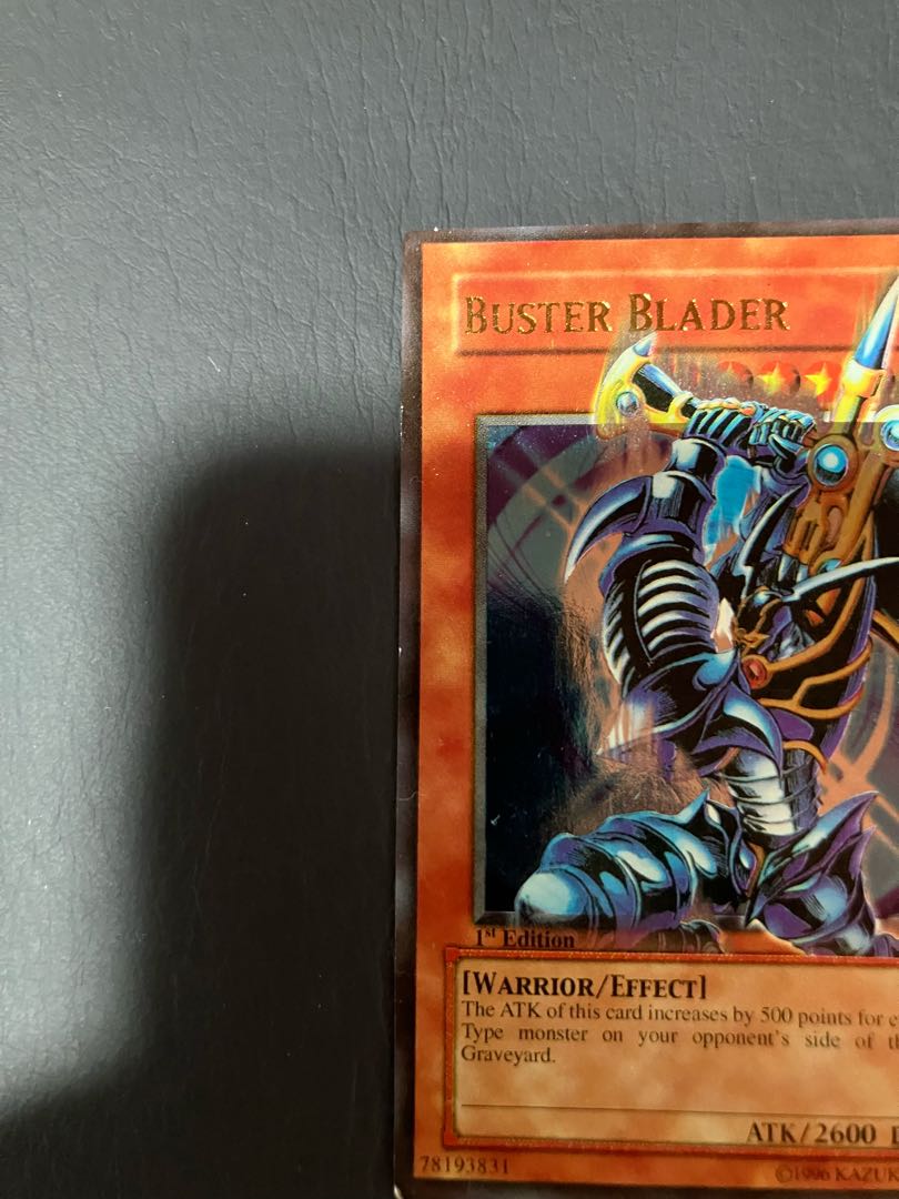 【状態】C 遊戯王　バスター•ブレイダー　英語版 1枚