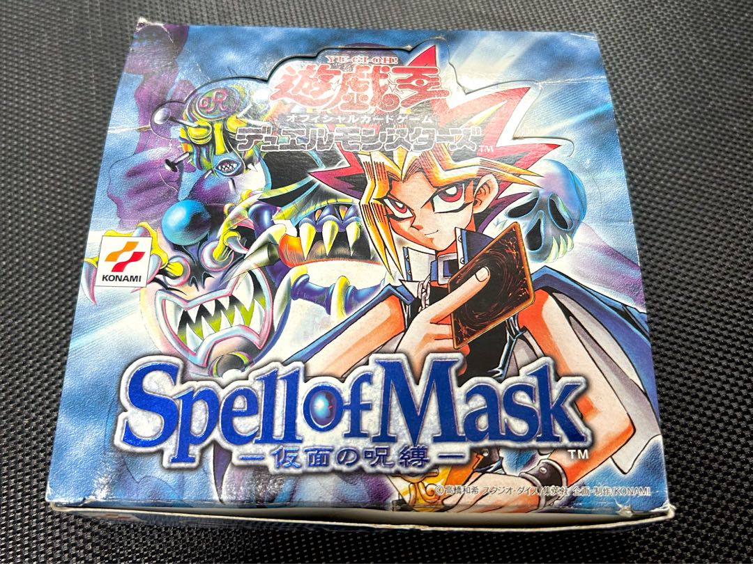 遊戯王 仮面の魔術　Spell of mask 空箱 1枚