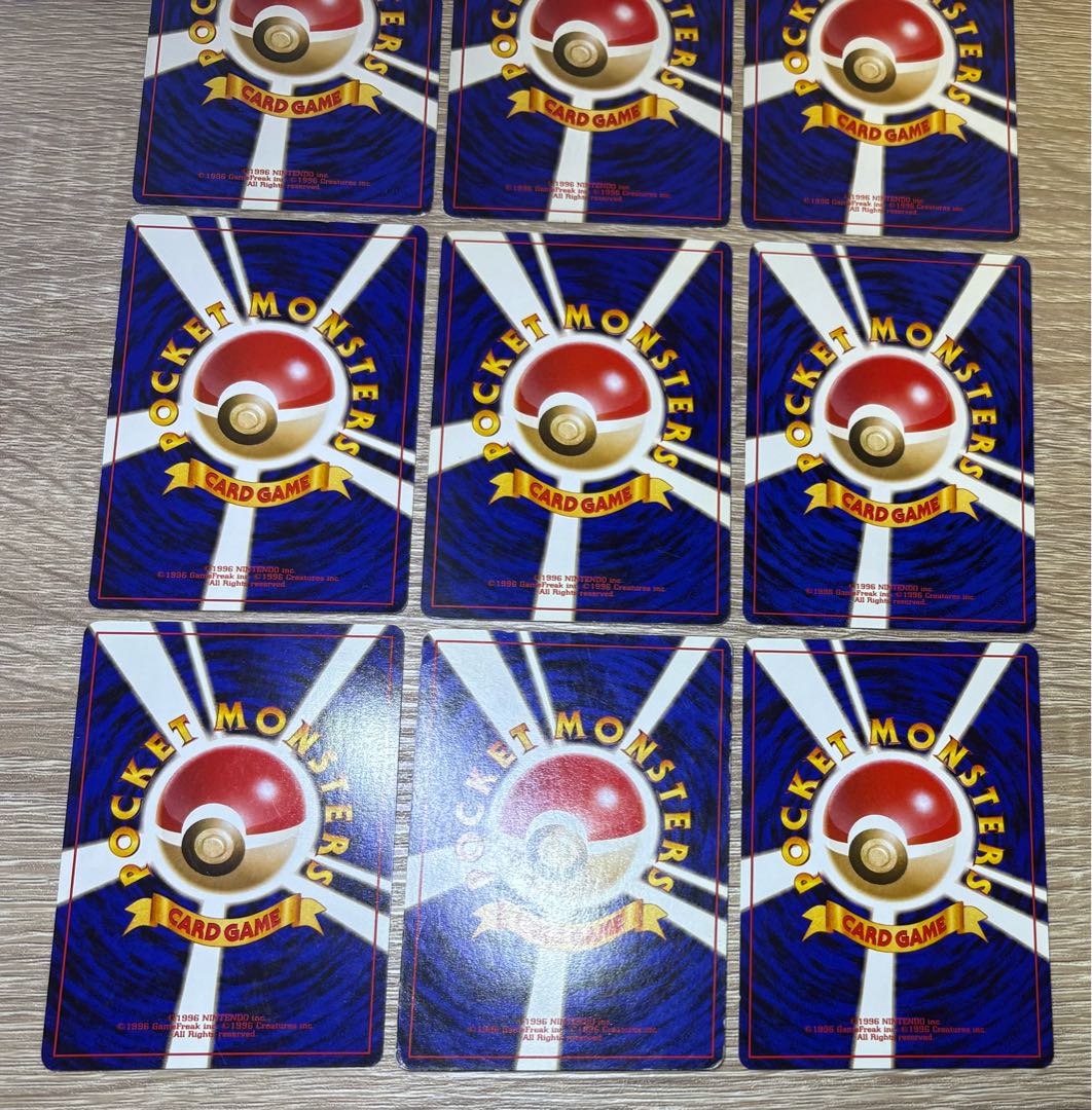 クイックスターターギフトボックスセット(光沢なしマークなし) ポケモンカード旧裏 28枚