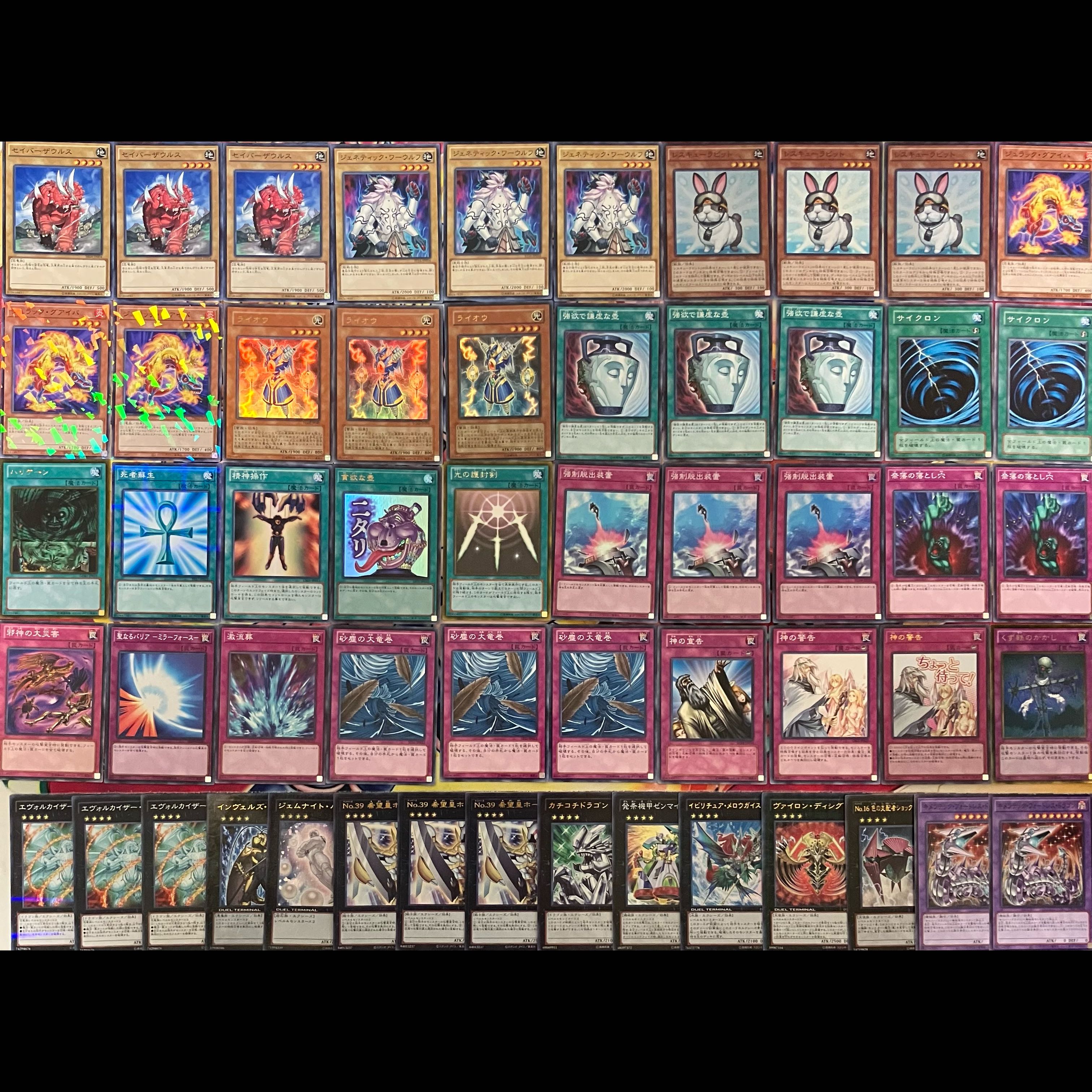 No.1456 1103環境 兎ラギアデッキ 遊戯王 ゲートボール 1枚