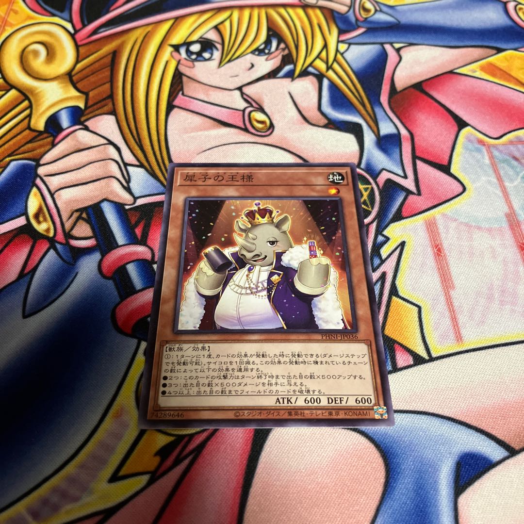Rhinoceros King Normal rare PHNI-JP036 1枚