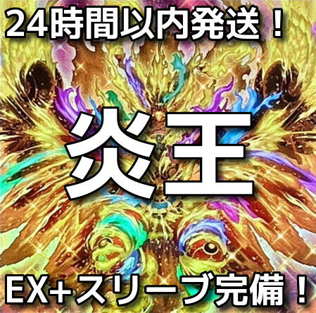 【24時間以内発送】遊戯王　炎王　本格構築済みデッキ