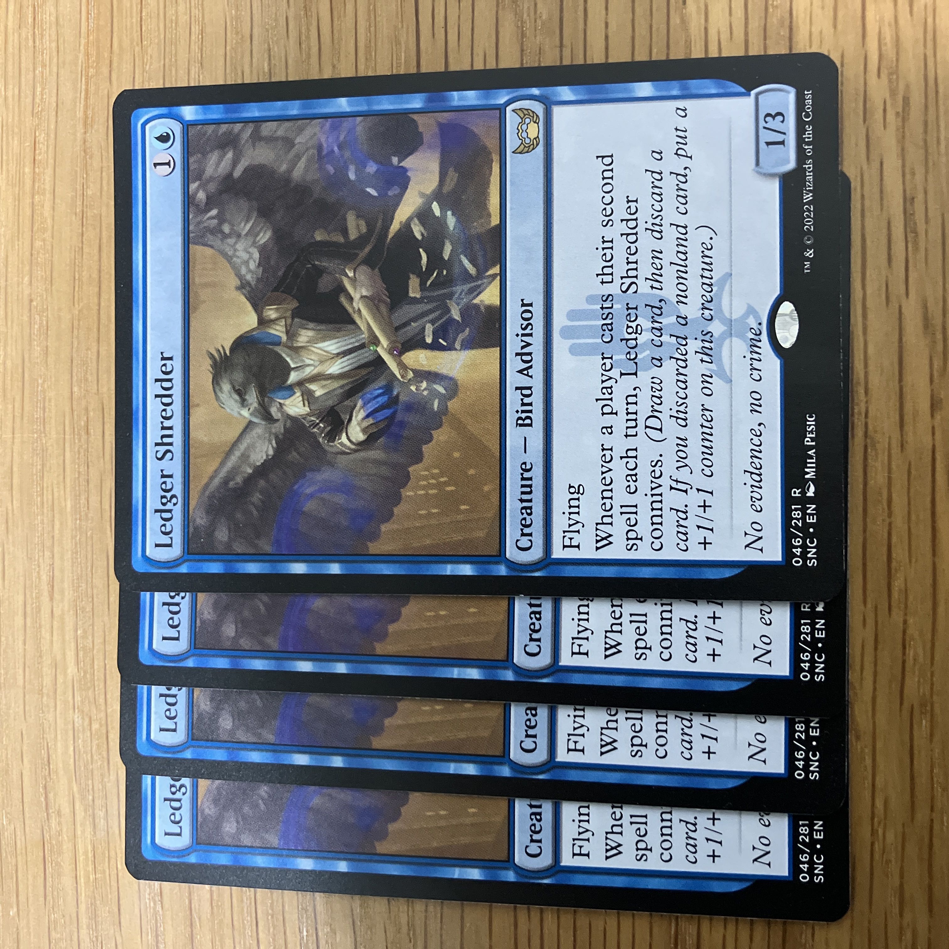 Ledger Ripped English 1 piece 1枚