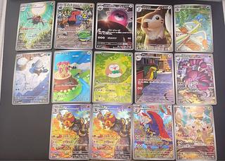 【中古品】 14枚　ARまとめ売り　スカーレット＆バイオレット　MEGAシリーズ　ポケモンカード 1枚