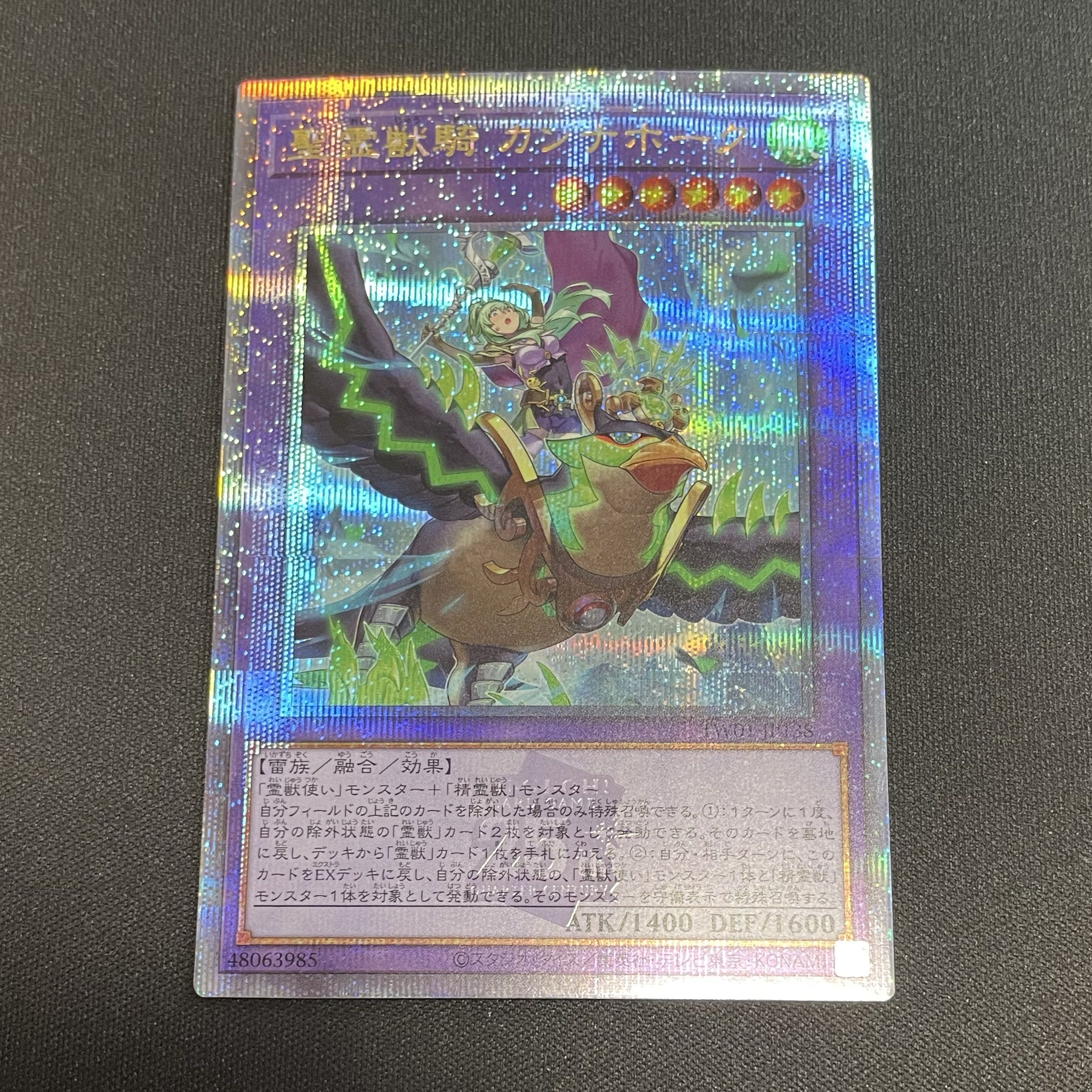 聖霊獣騎 カンナホーク(イラスト違い版) QCSE・25thシク TW01-JP138