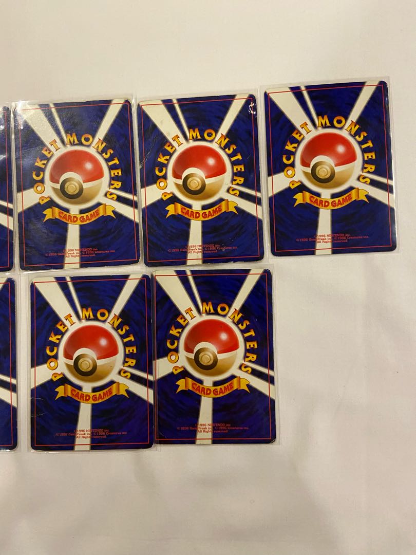 Pokémon Card Old Back Pikachu