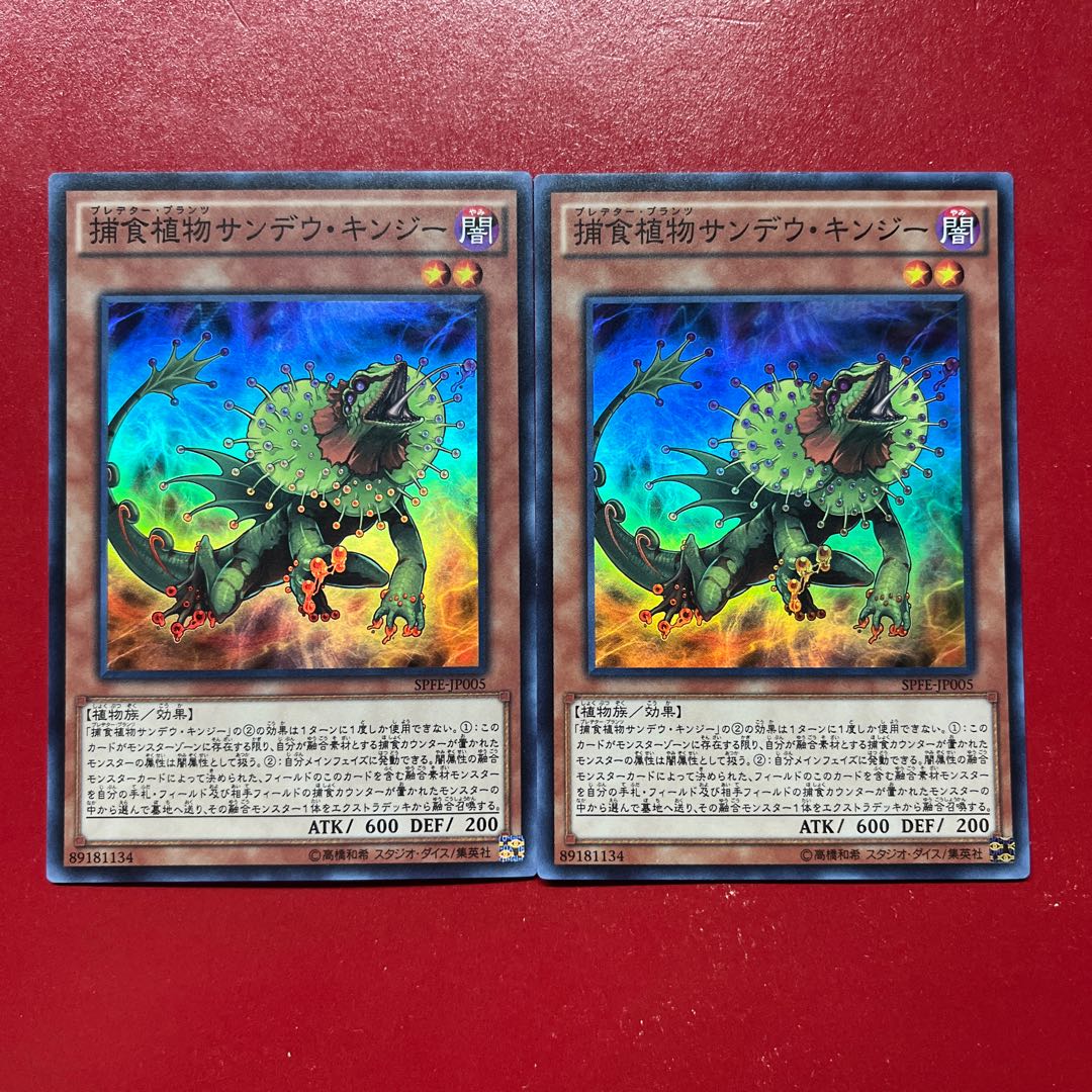 Axb Axg 捕食植物サンデウ・キンジー スーパーレア JP005 1枚