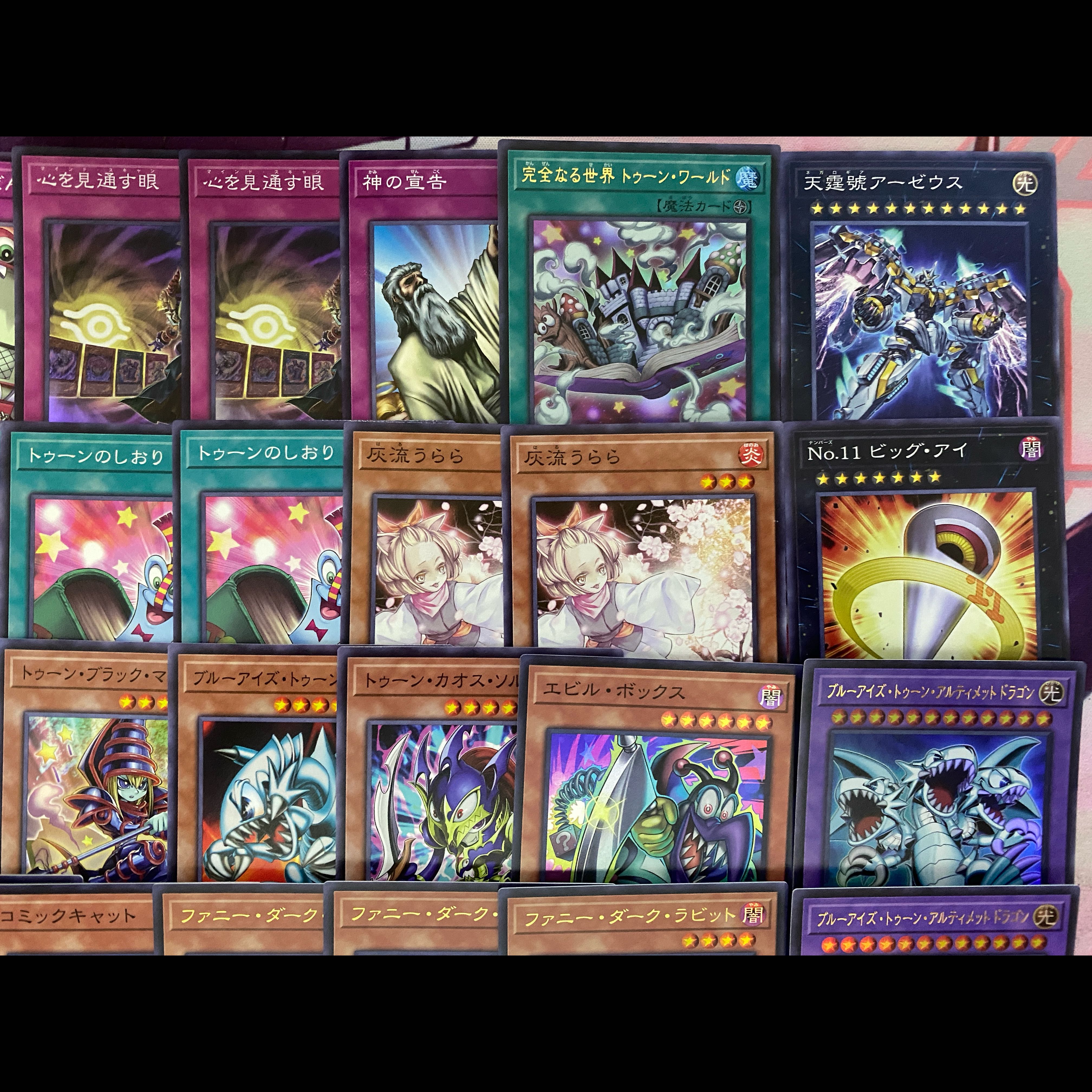 【新制限対応】遊戯王　トゥーン　大会構築デッキ　完全なる世界 1枚