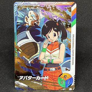 ベジータ アバターカード 金筐体 サイヤ人女 Saiyan ② 1枚