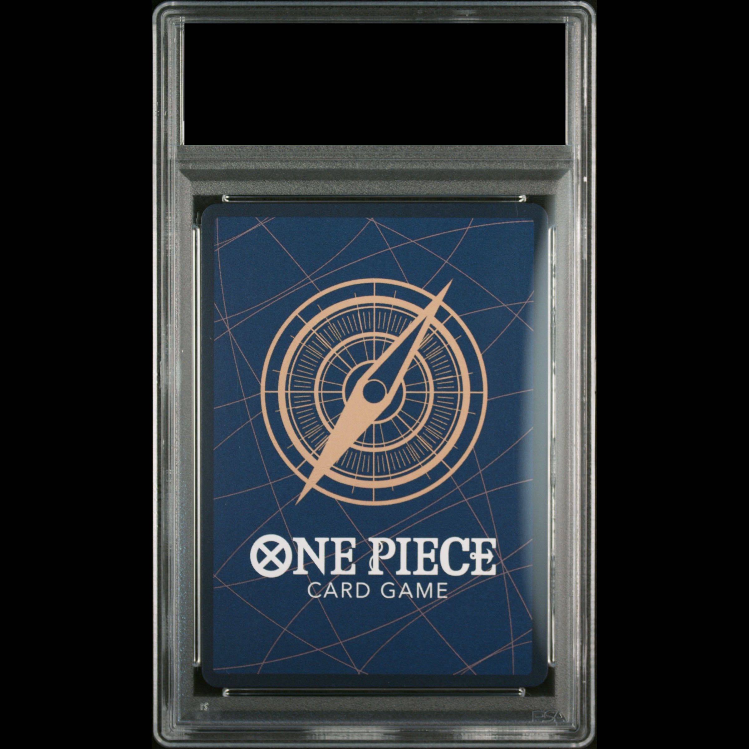 【PSA10】モンキー・D・ルフィ(パラレル)(スーパーパラレル)(コミックパラレル・コミパラ・漫画背景) P-SEC EB02-061 1枚