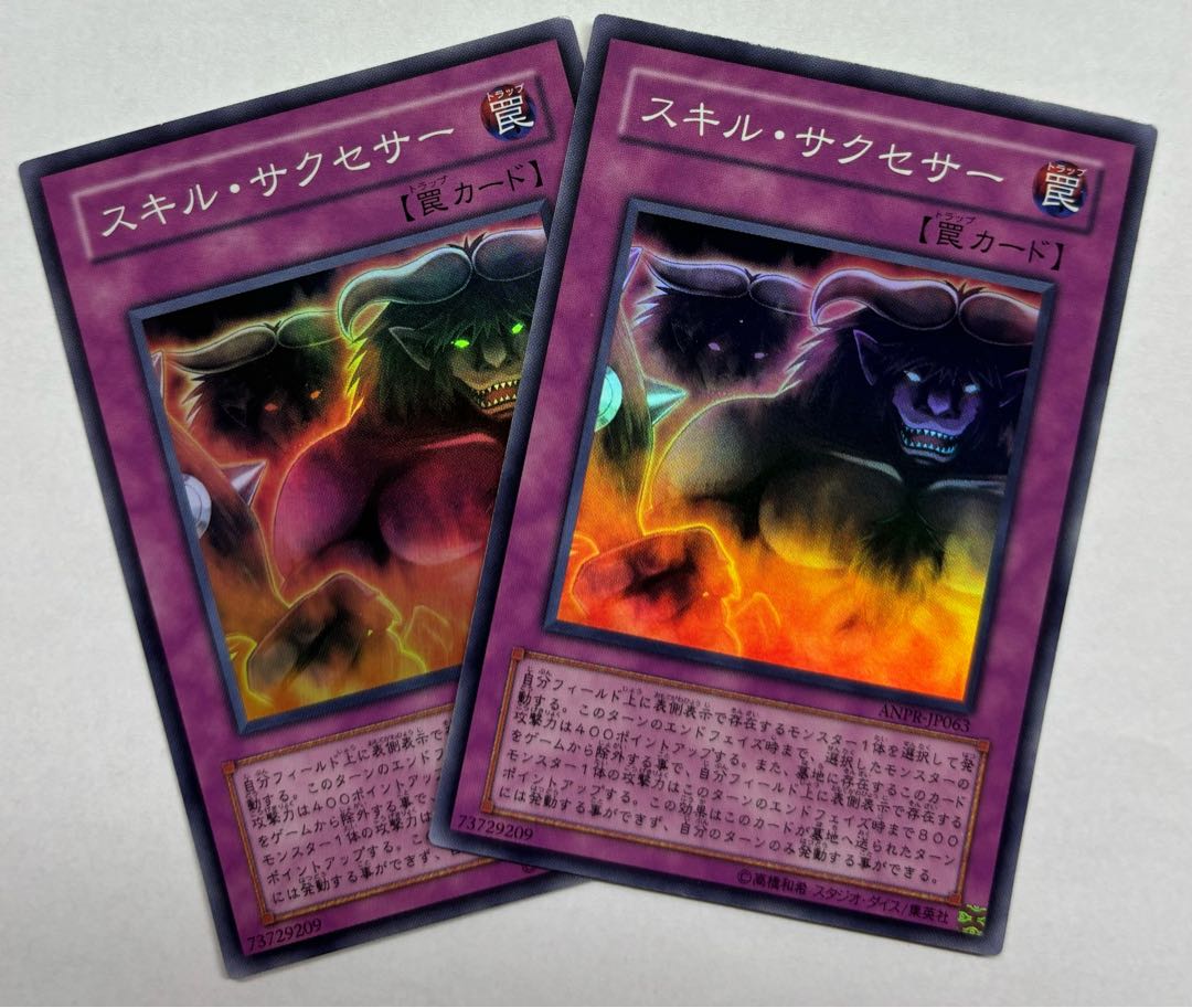 Skill Successor Super Rare, set of 2 2枚