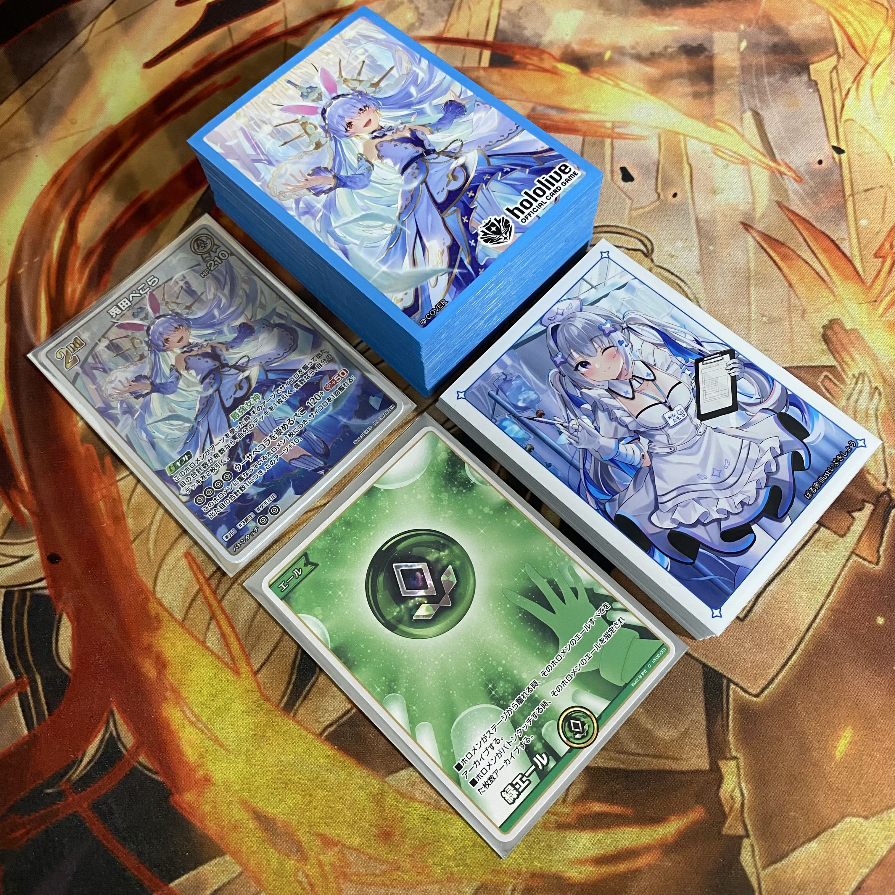 Pekora Usada Deck [Fully Built Deck: Hololive Card Game, Holoka, Summer Hologram 2nd, 1st Debut]  1枚