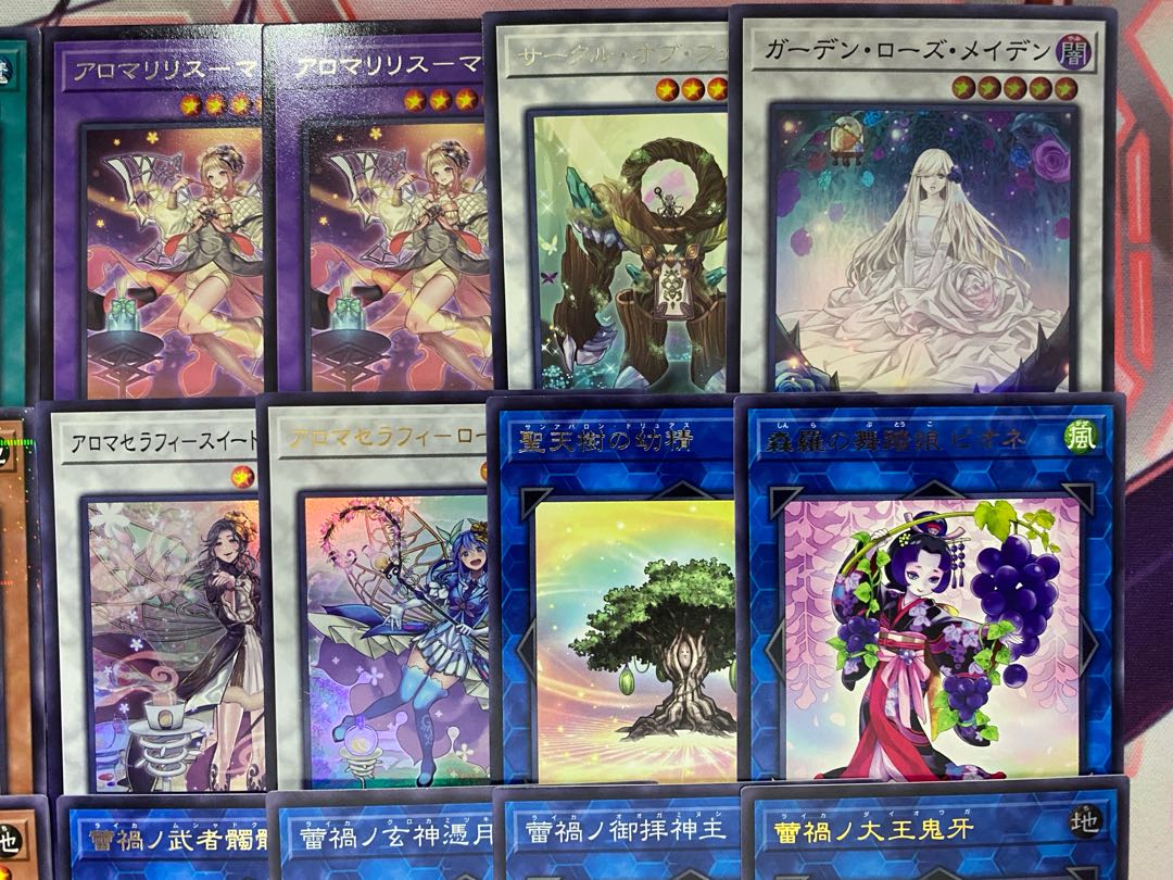 遊戯王　アロマ蕾禍（ライカ）本格構築済みデッキ 遊戯王 アロマ蕾禍（ライカ）本格構築済みデッキの通販 ad