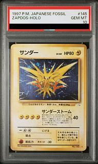 【PSA10】Zapdos Holo Old Back