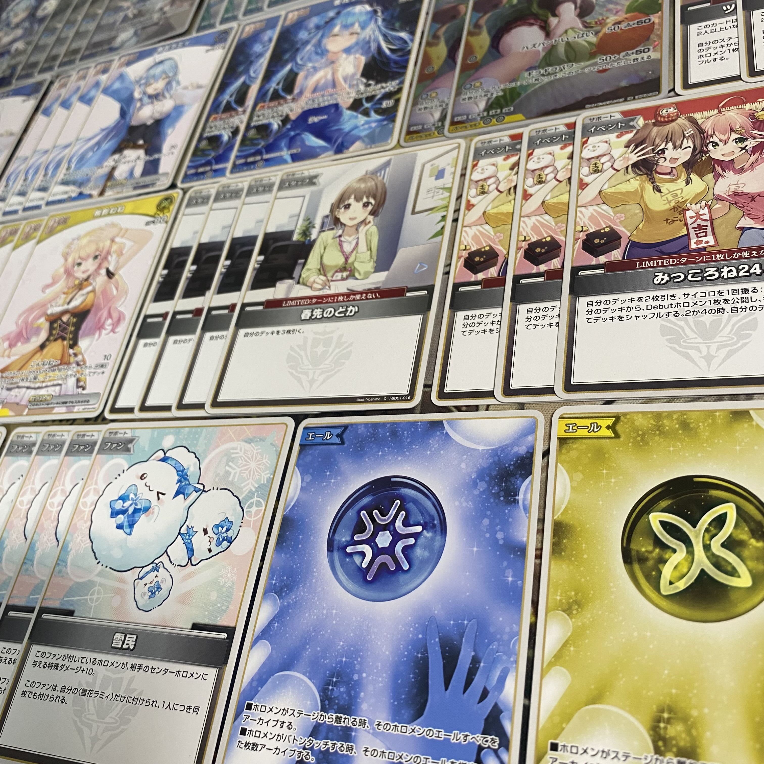 ホロカ　雪花ラミィ　桃鈴ねね　構築デッキ　ホロライブカードゲーム ホロカ雪花ラミィ桃鈴ねね構築デッキホロライブカードゲーム