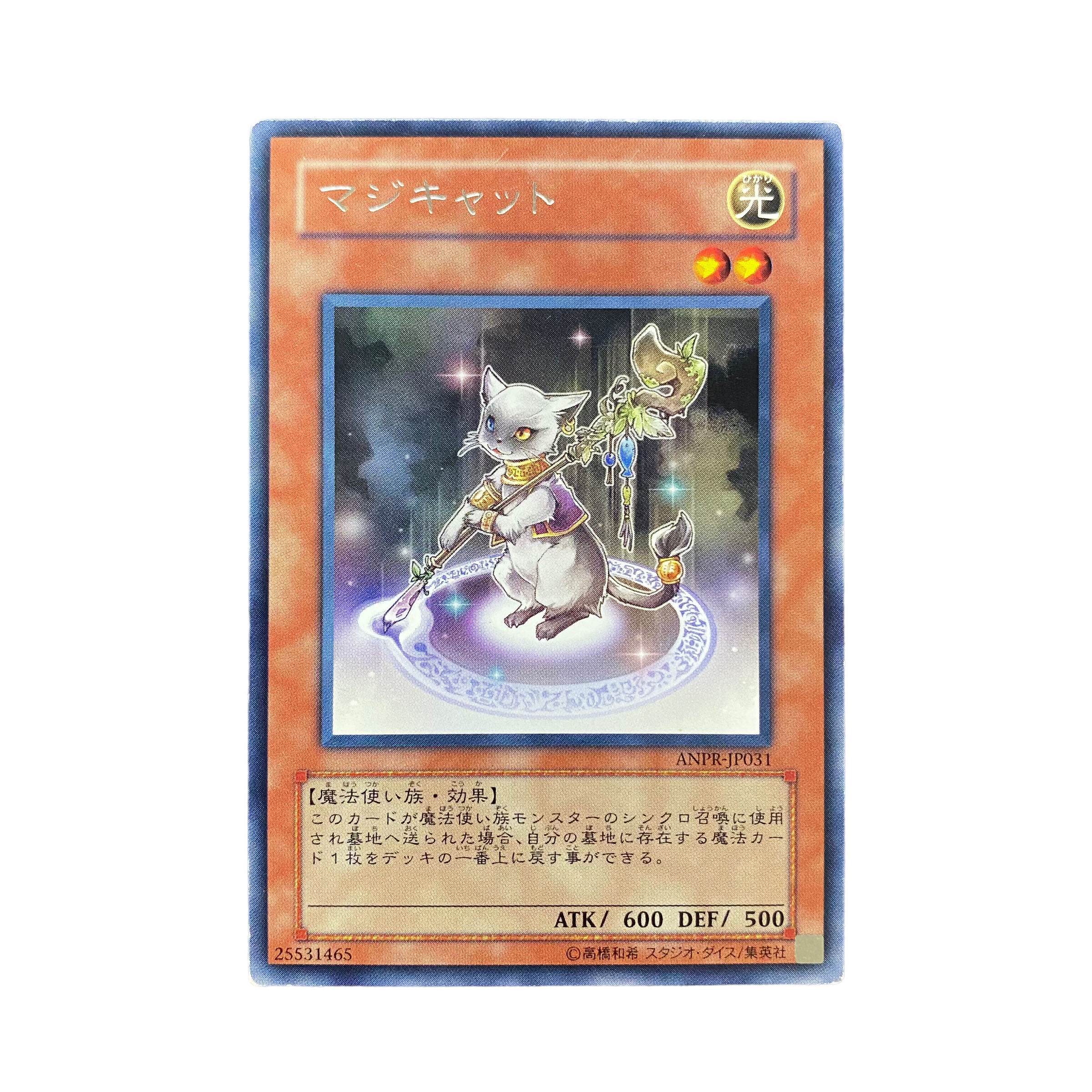 4668【遊戯王】マジキャット　ANPR-JP031〈R〉 1枚
