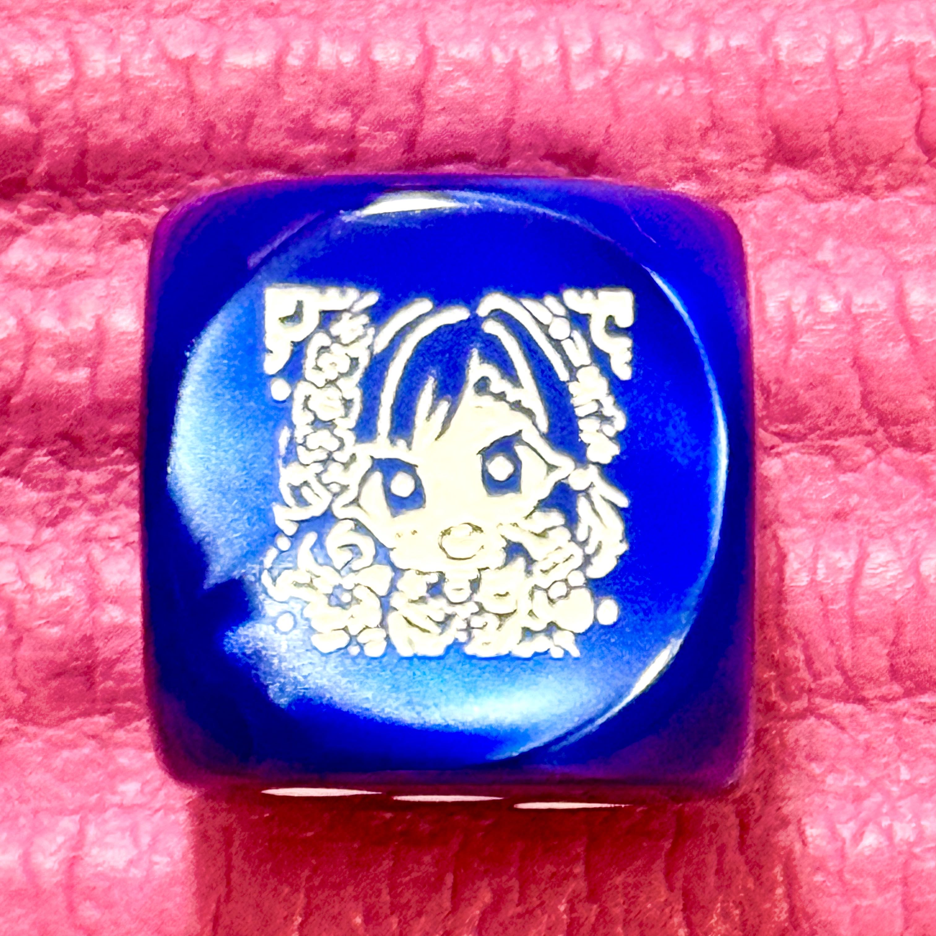 [EVENDO Limited] Niji-sanji Aiba Uiha Dice 6-sided Dice Snubbull