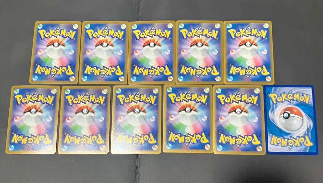 Condition B] 11 Pokekas SRs for sale in bulk. 1枚
