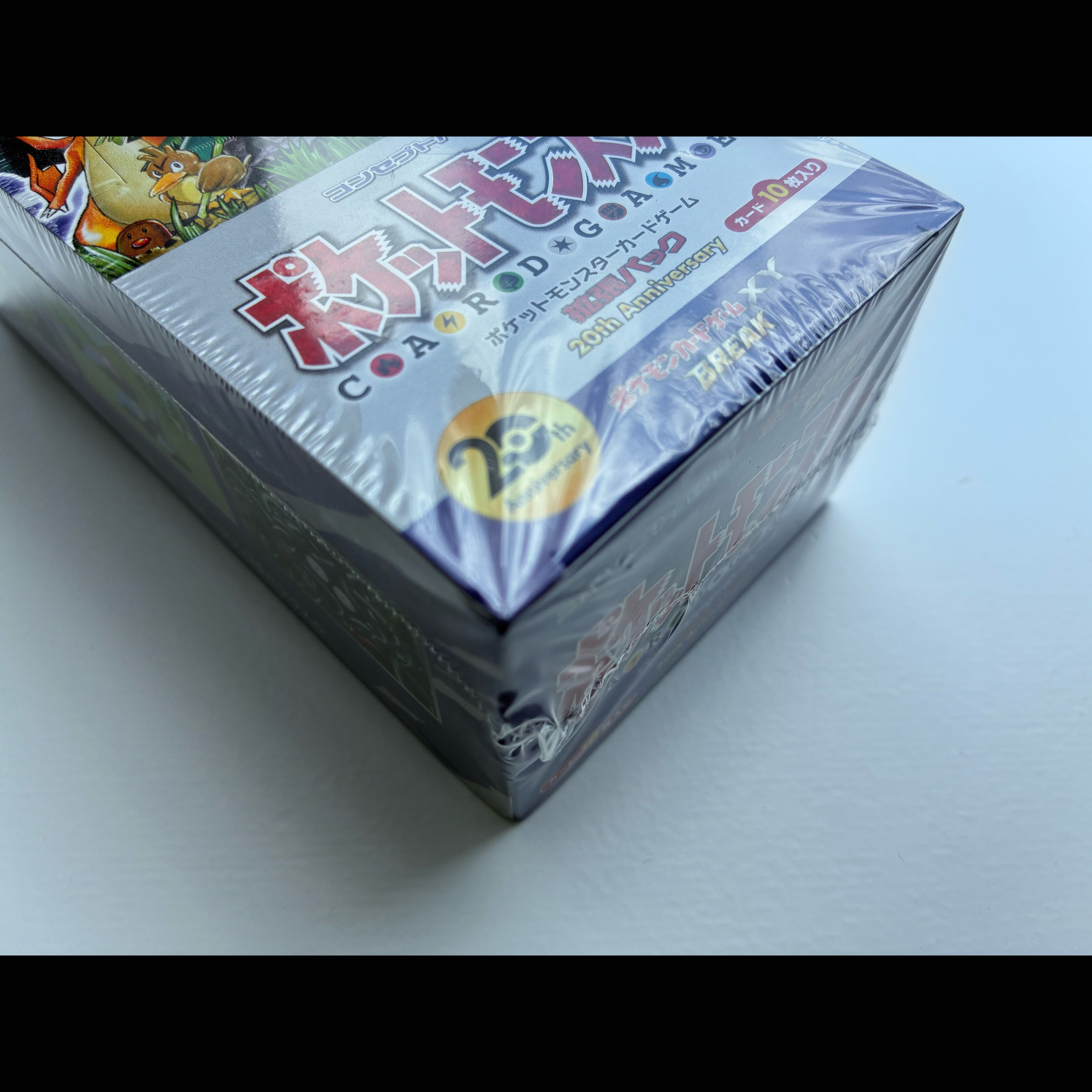 Concept Pack "Pokémon Card Game Expansion Pack: 20th Anniversary" Unopened Box  1BOX