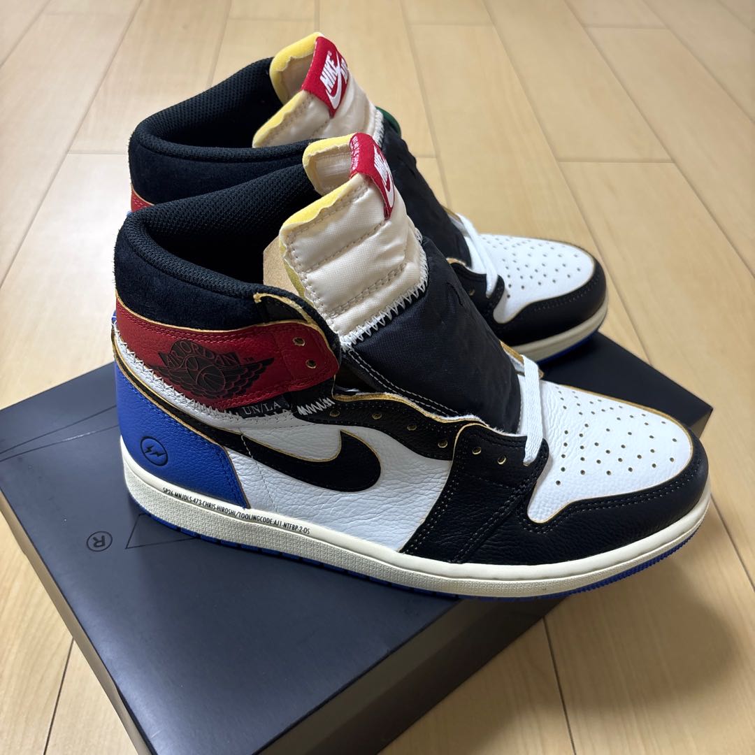 即発送fragment UNION Nike Air Jordan 1 27cm ユニオン　フラグメント　エアジョーダン1 27cm