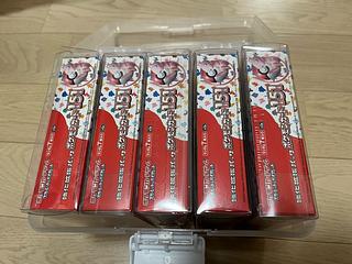 5BOXシュリンク付 強化拡張パック「ポケモンカード151（イチゴーイチ）」 未開封BOX  5BOX