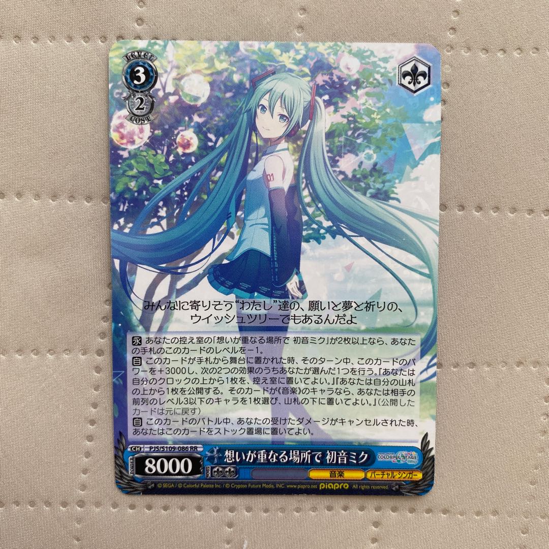 RR 想いが重なる場所で 初音ミク* 1枚