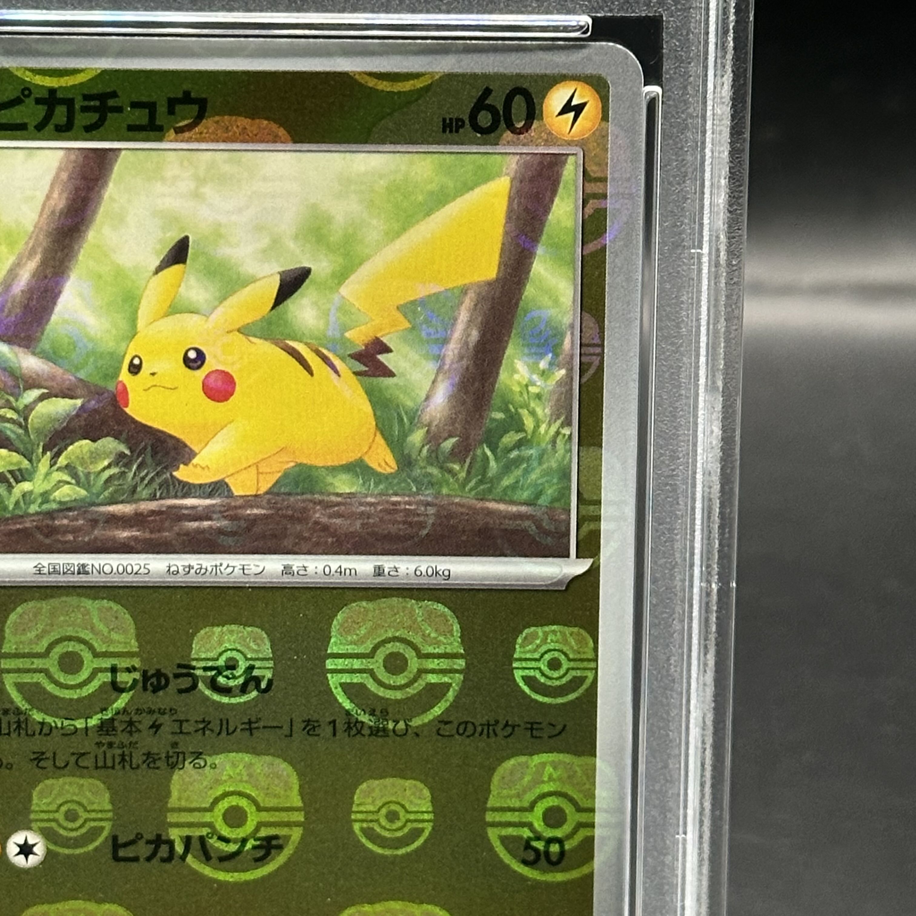 PSA10] Pikachu (Master Ball Pattern/Mirror) C 025/165