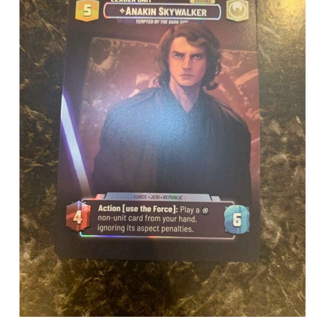 スターウォーズ　アンリミテッド　アナキンスカイウォーカー　ショーケース　1022 1枚