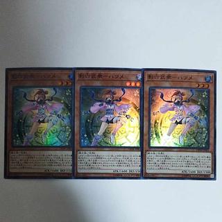 遊戯王 影六武衆-ハツメ スーパーレア 3枚