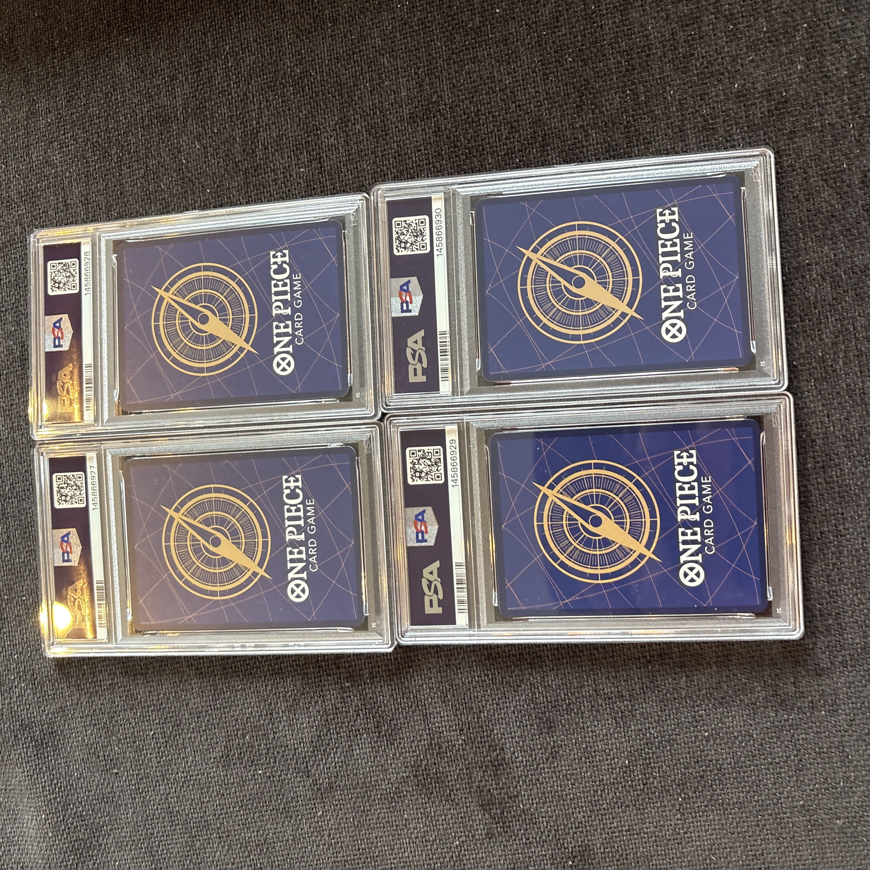 Flagship Battle Roronoa Zoro PSA10 One Piece Card Best 8 Commemorative psa10 4 consecutive numbers 4枚